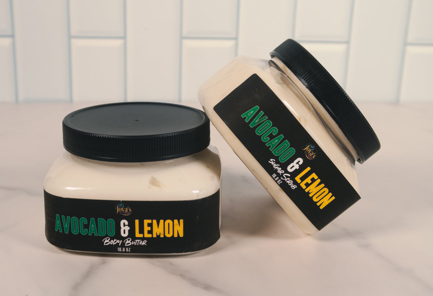 avocado & lemon whipped body butter