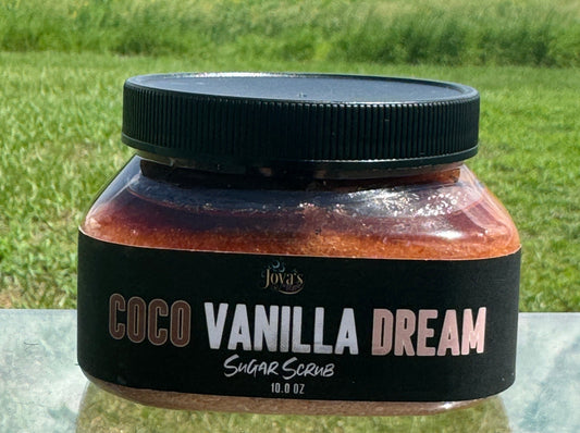 coco vanilla dream shea sugar scrub