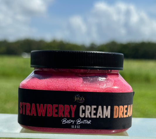 strawberry cream dream shea sugar scrub