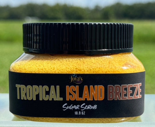 tropical island breeze shea sugar scrub